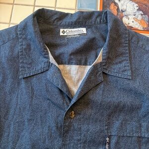 Columbia cotton short sleeve button down